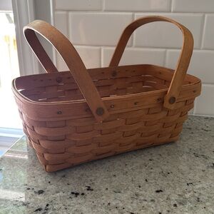Vintage 1993 Longaberger Basket with handles